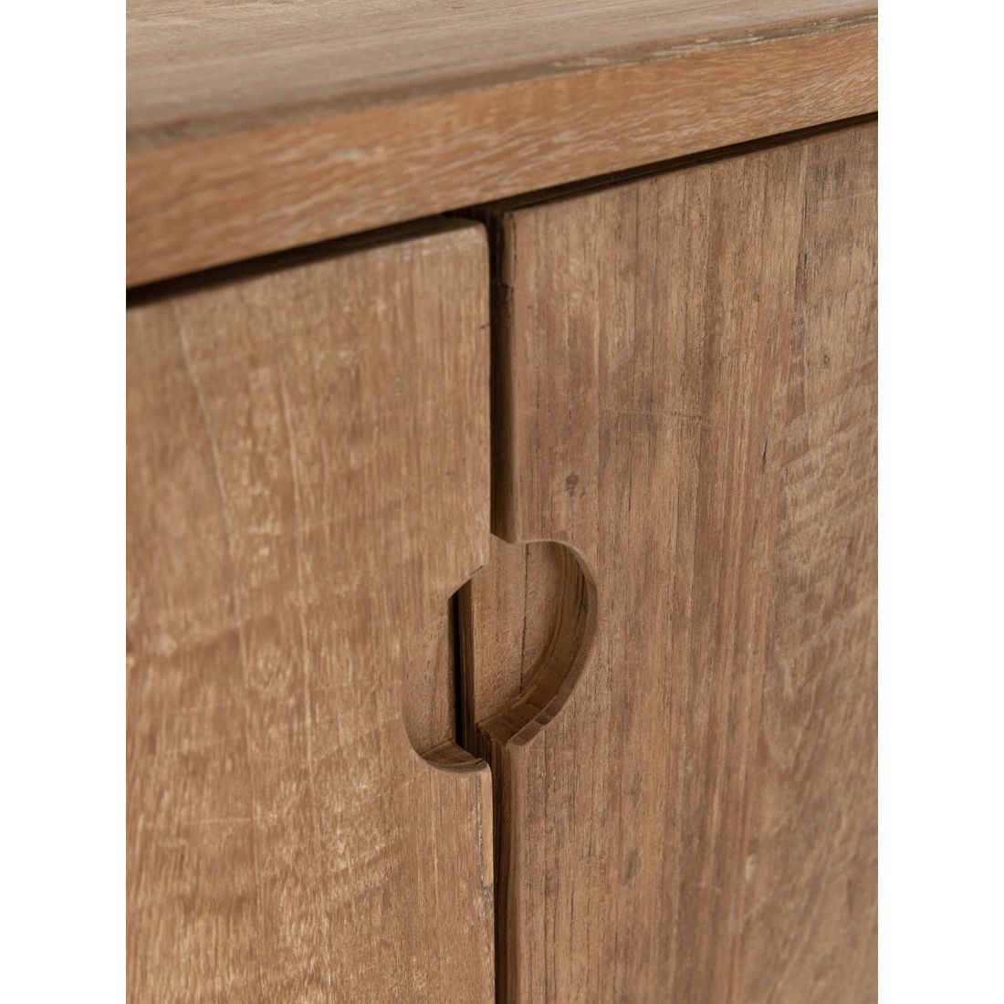 Teakwood sideboard 2 door 2 drawer