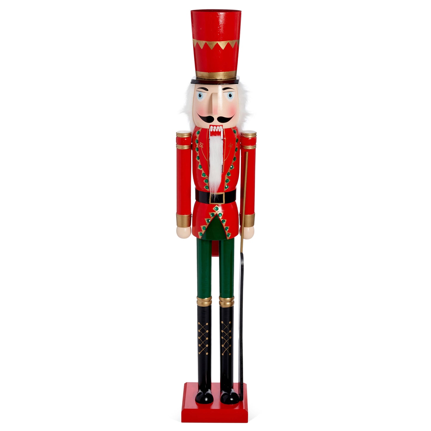 Giant Christmas Nutcracker Soldier Decoration, 120cm/4ft