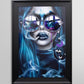 Bat Girl framed Picture