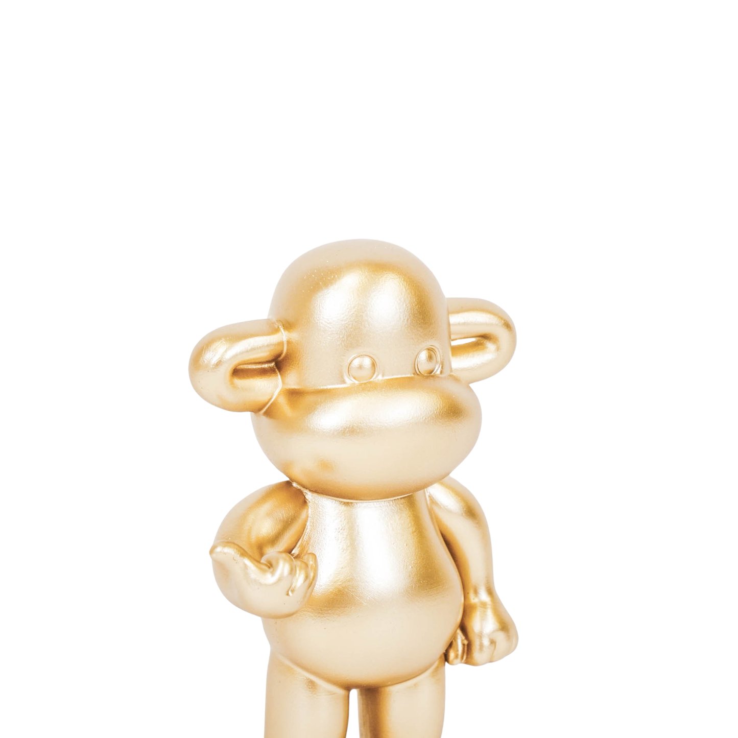 Hang Loose Monkey  'The Legend'  Gold - 11x7x19cm