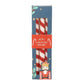 Set of 3 Candy Cane Stripe Christmas Taper Candles