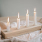 Christmas oak candle board