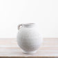 White Textured Vase 24.5cm