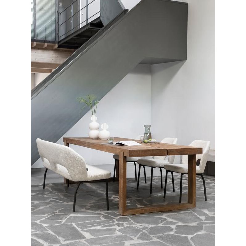 Rustic Teakwood Dining Table 220cm