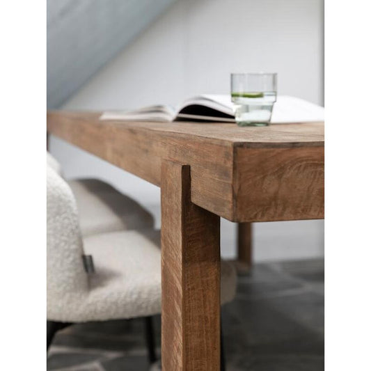 Rustic Teakwood Dining Table 220cm