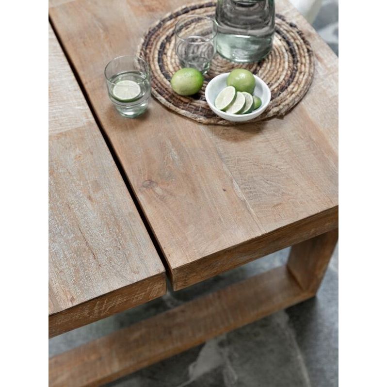 Rustic Teakwood Dining Table 220cm
