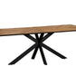 Reclaimed Teak Table 240cm  with spider base