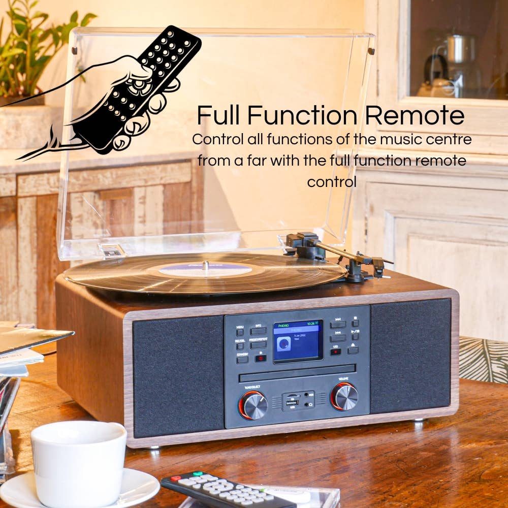Austin - Record Player, CD Player DAB Radio and MP3