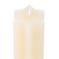 Cream Star Shaped Pillar Candle