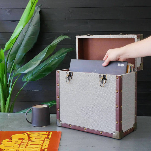 Vinyl Record Storage Case