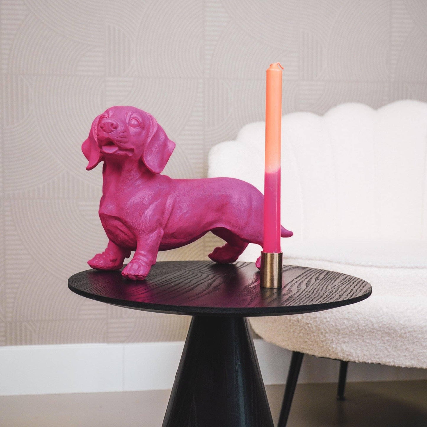 Pink Dachshund