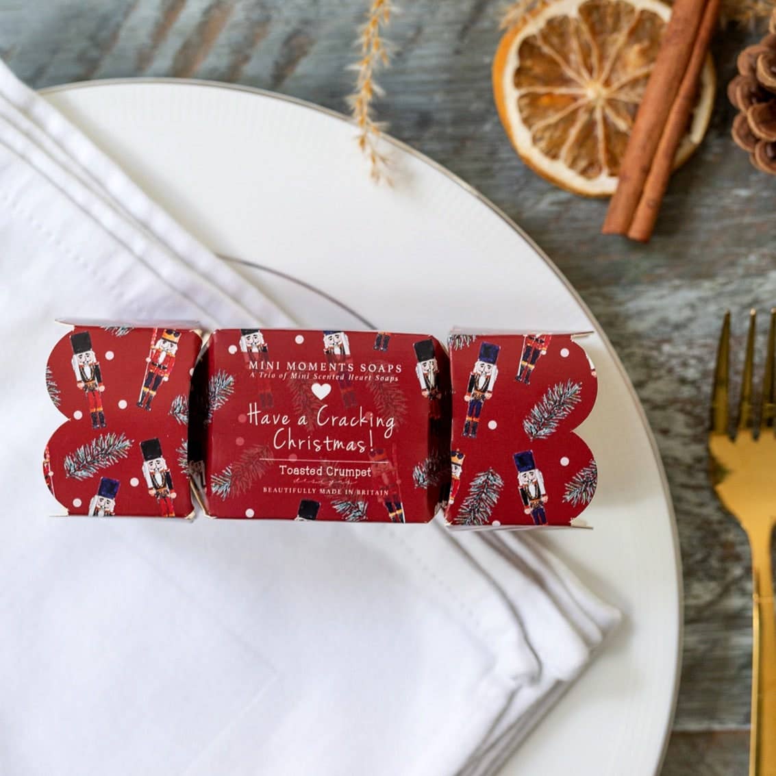 Nutcracker Boxed Mini Soaps