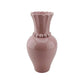 Pearl Neck  Long Vase Dusky Pink