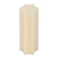 Cream Star Shaped Pillar Candle