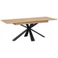 Juliette Extendable dining table Metal Spider Leg