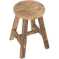 Rustic Teakwood Stool